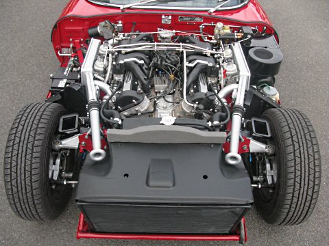 Jaguar EV12 Frontansicht nachher